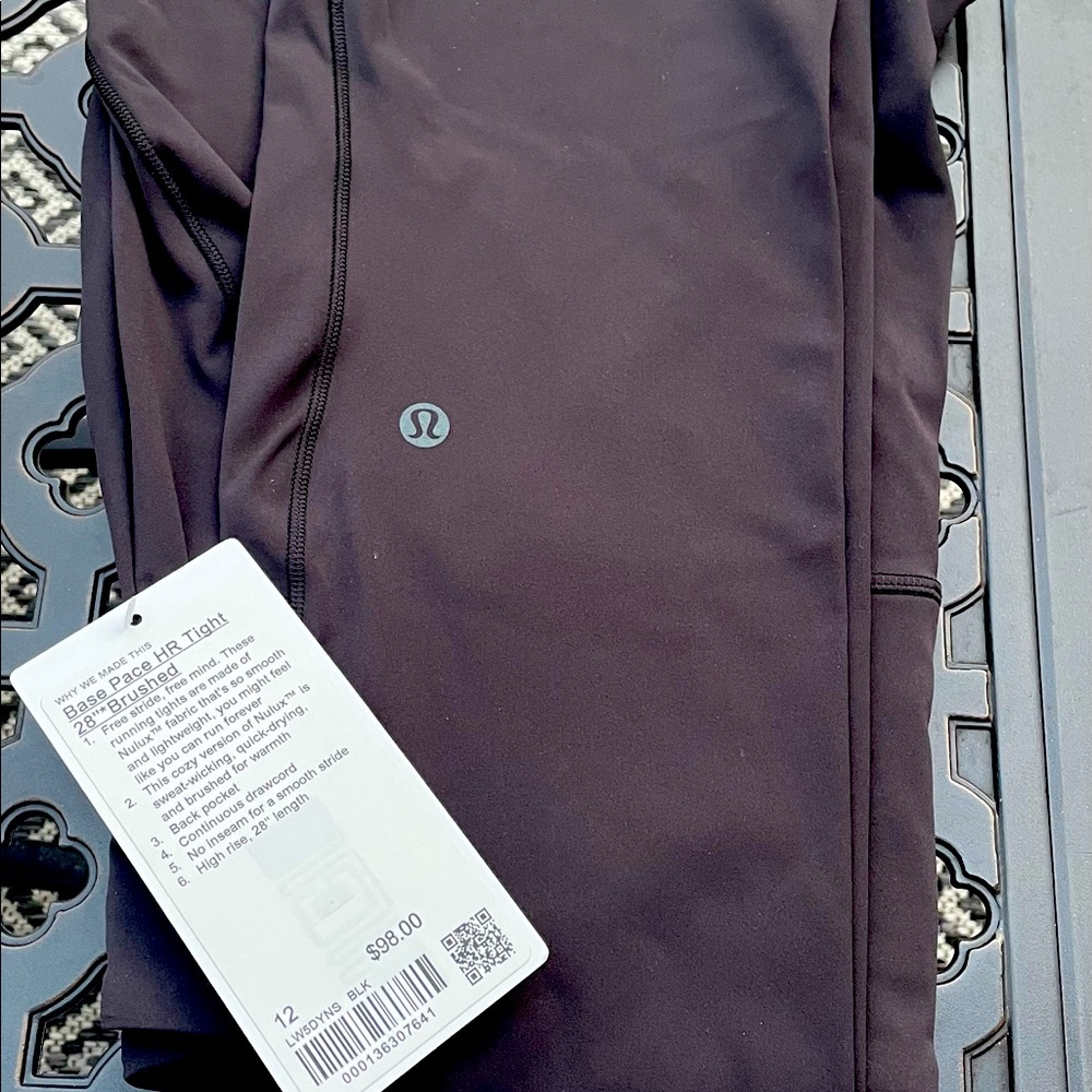 Lululemon Womens black leggings size 12